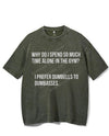 I PREFER DUMBELLS TO DUMBASSES VINTAGE GYM SHIRT
