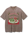 CHRISTMAS CALORIES DONT COUNT VINTAGE GYM SHIRT