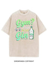GYM I THOUGHT YOU SAID GIN VINTAGE GYM SHIRT