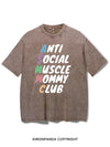 ANTI SOCIAL MUSCLE MOMMY CLUB VINTAGE GYM SHIRT