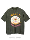 DONUT KILL MY VIBE VINTAGE GYM SHIRT