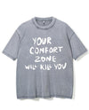 YOUR COMFORT ZONE WILL KILL YOU VINTAGE GYM SHIRT
