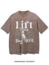 LIFT LIKE A DOG MOM VINTAGE GYM SHIRT