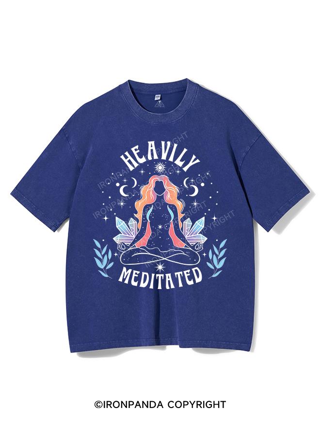 HEAVILY MEDITATED VINTAGE GYM SHIRT