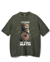 SHHHH I'M DOING MATH VINTAGE GYM SHIRT
