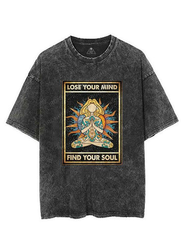 Lose Your Mind Find Your Soul VINTAGE GYM SHIRT