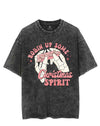 ROLLIN UP SOME CHRISTMAS SPIRIT VINTAGE GYM SHIRT