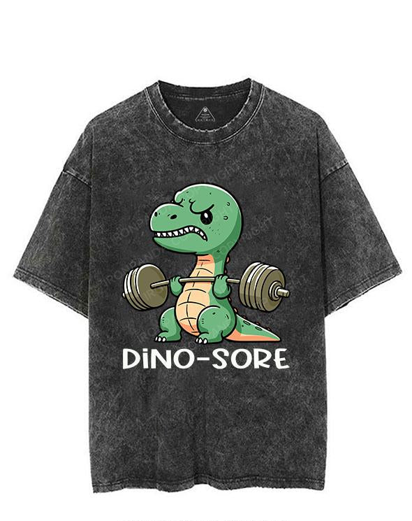 DINO-SORE VINTAGE GYM SHIRT