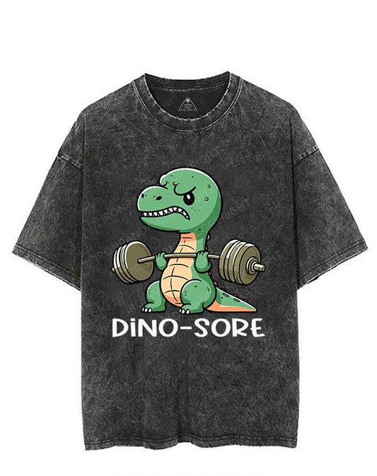 DINO-SORE VINTAGE GYM SHIRT