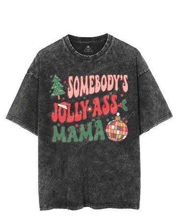 SOMEBODY'S JOLLY ASS MAMA VINTAGE GYM SHIRT