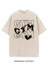GYM GYM GYM LOVE VINTAGE GYM SHIRT