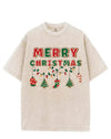 MERRY CHRISTMAS STYLE VINTAGE GYM SHIRT