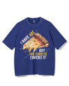 I HAVE ABS BUT THE CHEESE COVERS IT VINTAGE GYM SHIRT