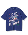 HO HO HOLD MY BUMBBELL IT'S FLEXMAS! VINTAGE GYM SHIRT