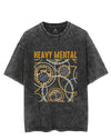 HEAVY MENTAL VINTAGE GYM SHIRT
