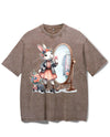 SELFIE STAR, BUNNY STYLE VINTAGE GYM SHIRT