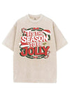 TIS THE SEASON TO BE JOLLY VINTAGE GYM SHIRT