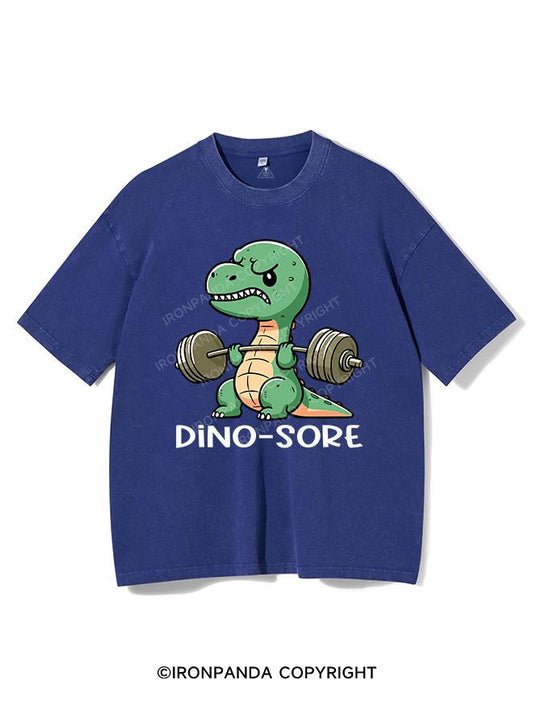 DINO-SORE VINTAGE GYM SHIRT