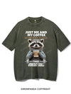 JUST ME AND MY COFFEE VINTAGE GYM SHIRT