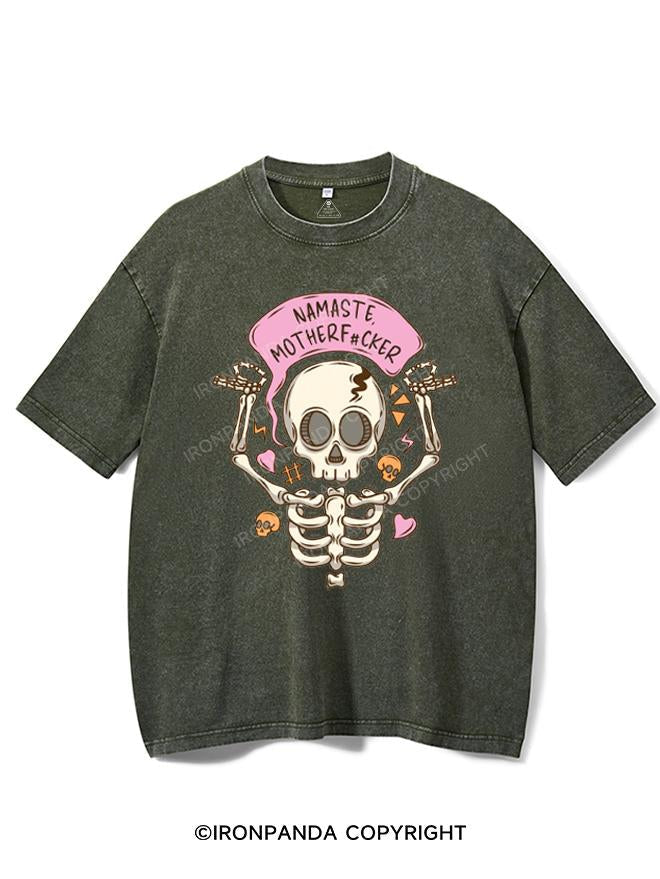 NAMASTE, MOTHERF#CKER VINTAGE GYM SHIRT