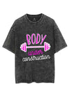 BODY UNDER CONSTRUCTION VINTAGE GYM SHIRT