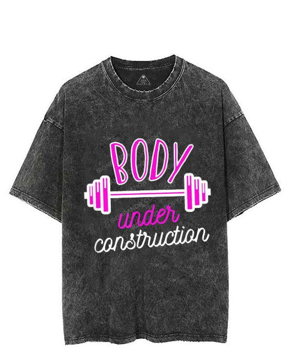 BODY UNDER CONSTRUCTION VINTAGE GYM SHIRT
