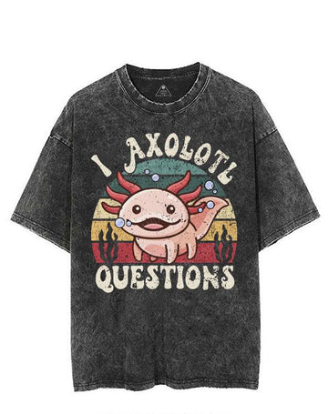 I AXOLOTL QUESTIONS VINTAGE GYM SHIRT