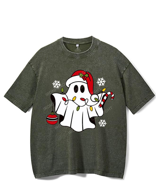 GHOSTING IN A HOLLY JOLLY MOOD VINTAGE GYM SHIRT