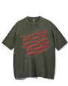 YOU ARE NOT FAT VINTAGE GYM SHIRT