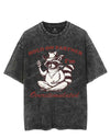 HOLD ON PARTNER I'M OVERSTIMULATED VINTAGE GYM SHIRT