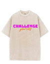 CHALLENGE YOURSELF VINTAGE GYM SHIRT