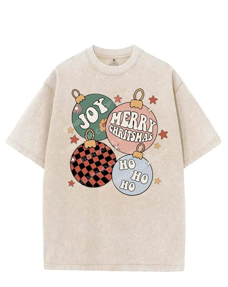 MERRY CHRISTMAS HOHOHO VINTAGE GYM SHIRT