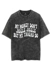 MY MONEY DON'T JIGGLE JIGGLE BUT MY THINGS DO VINTAGE GYM SHIRT