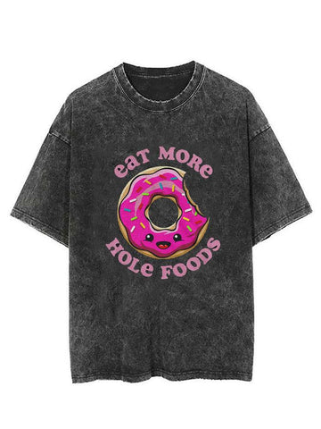Eat More Hole Foods Vintage Gym Shirt