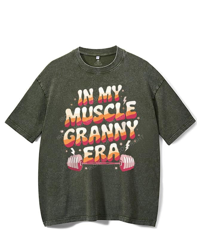 IN MY MUSCLE GRANNY ERA VINTAGE GYM SHIRT