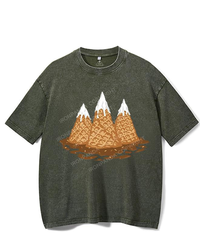 ICE CREAM MOUNTAINS VINTAGE GYM SHIRT