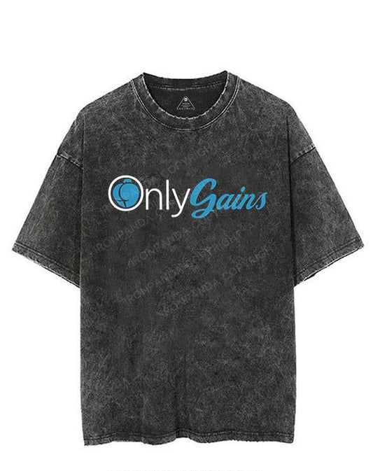 Only Gains VINTAGE GYM SHIRT