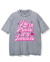LIFE IN PLASTIC IT'S FANTASTIC VINTAGE GYM SHIRT