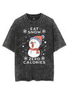 EAT SNOW ZERO CALORIES VINTAGE GYM SHIRT