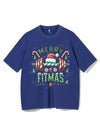 MERRY FITMAS VINTAGE GYM SHIRT