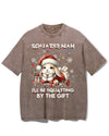 SQUATS? NAH I'LL BE SQUATTING BY THE GIFT VINTAGE GYM SHIRT