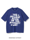 THE JOLLIEST BITCH ON THE NAUGHTY LIST VINTAGE GYM SHIRT