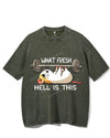 WHAT FRESH HELL IS THIS VINTAGE GYM SHIRT
