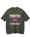 I WORKOUT BECAUSE TACOS  VINTAGE GYM SHIRT