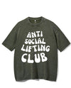 ANTI SOCIAL LIFTING CLUB VINTAGE GYM SHIRT