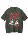 HOLLY JOLLY VIBES VINTAGE GYM SHIRT