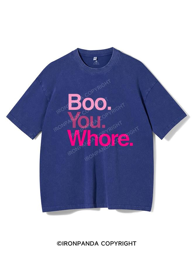 BOO YOU WHORE VINTAGE GYM SHIRT