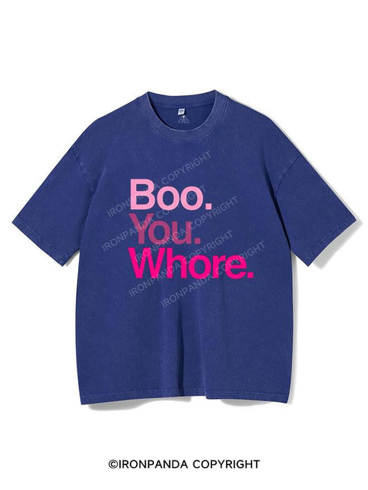BOO YOU WHORE VINTAGE GYM SHIRT