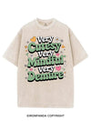 VERY CUTESY VERY MINDFUL VERY DEMURE VINTAGE GYM SHIRT