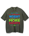 MY CHRISTMAS WISH MORE SQUATS VINTAGE GYM SHIRT